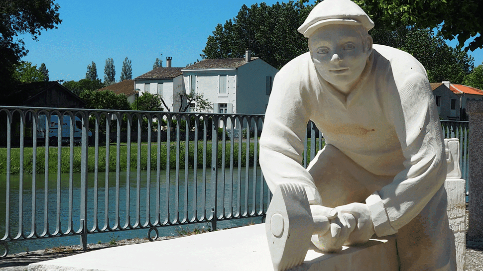 Sculpture Saint savinien sur Charente