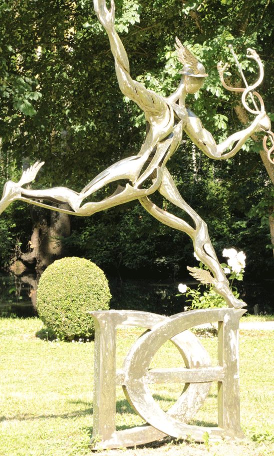 Sculpture2 jardin du château de Dampierre