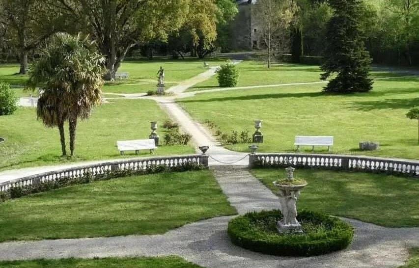 jardin du chateau de Mornay